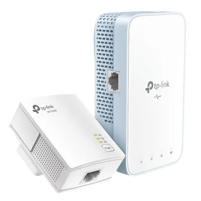 Produktbild von TP-Link AC750 AV1000 Gigabit WLAN Powerline Adapter Kit, 1000 Mbit/s, IEEE 1901, IEEE 802.11a, IEEE 802.11ac, IEEE 802.11b, IEEE 802.11g, IEEE 802.11n, IEEE 802.3, IEEE..., Typ E, Gigabit Ethernet, 10,100,1000 Mbit/s, Wi-Fi 5 (802.11ac)