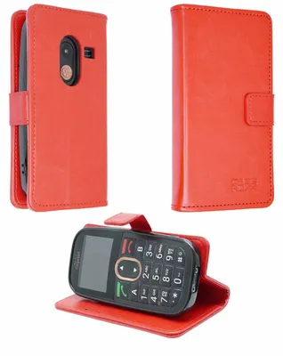 Produktbild von caseroxx Handy Hülle Tasche kompatibel mit Gigaset GL695 Bookstyle-Case Wallet Case
