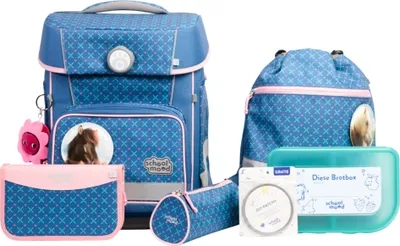 Produktbild von School-Mood Champion Maxx Pro 7-teiliges Schulranzen-Set - Mila (Pferd)