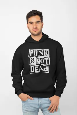 Produktbild von D&B Uni Hoodie ZN00004 Punk Schwarz-Größe XL