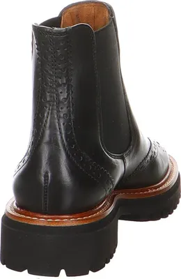 Produktbild von Paul Green Chelsea Stiefelette - Schwarz Glattleder Größe: 42 Normal