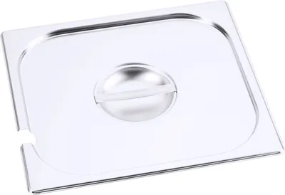 Produktbild von GN-Deckel mit Ausschnitt für Löffel 2/3
