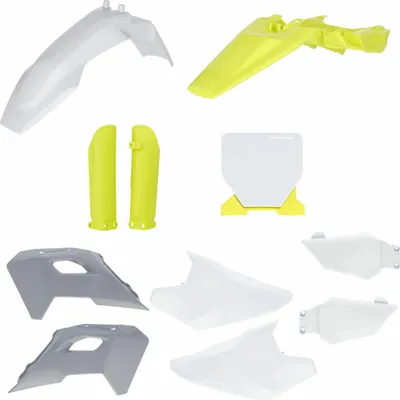 Obrázek produktu pro ACERBIS sada krytů 11 dílů bílá/šedá/žlutá pro HUSQVARNA TC 50