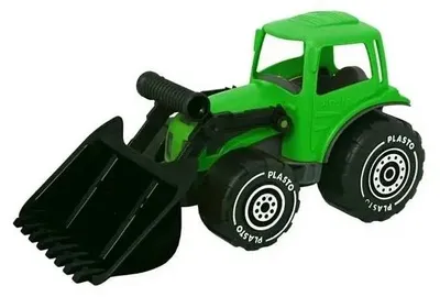 Obrázok produktu pre Plasto 1674GRB, Traktor, 1 rok / roky, Čierna, Zelená