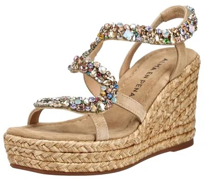Produktbild von Alma en Pena Sandalen Sandalen Veloursleder/Textil