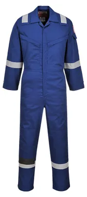 Image de Combinaison Antistatique Super Légère 210g Couleur : Bleu Royal Taille Xxxl - Portwest