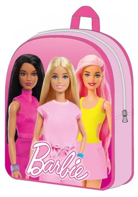 Obrázek produktu pro Dětský batoh Barbie – Školní batoh – Školní taška pro dívky – Batoh pro holčičky – 30 x 26 x 10 cm – Růžový