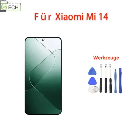 Produktbild von Original Xiaomi Mi 14 23127PN0CC LCD Display mit Rahmen Touchscreen Bildschirm