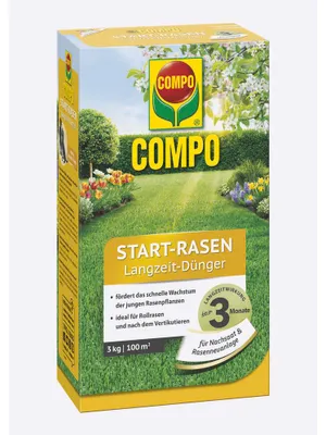 Produktbild von COMPO Start-Rasen Langzeit-Dünger 3kg , 23543