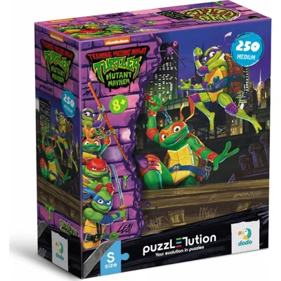 Obrázok produktu pre Puzzle Korytnačky Ninja: Donatelo a Michelangelo 250 dielikov
