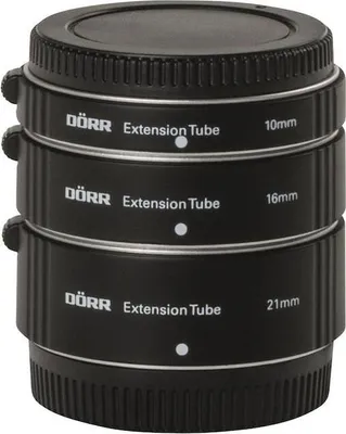 Obrázek produktu pro Doerr mezikroužky 10/16/21mm Digital pro Fujifilm X