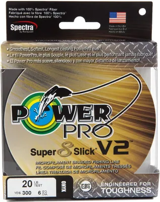 Produktbild von Power Pro Super 8 Slick V2 Geflochtene Schnur 2740 M Grau 0.230 mm Grau 0.230 mm