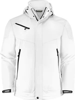 Produktbild von Skeleton Softshelljacke Navy TPU-Membran abnehmbare Kapuze Reißverschlusstaschen WP 5.000 MVP 800