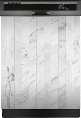 Produktbild von Magnete Dekorative 60x70 cm Küche Magnetmatte Spülmaschine - Weiß Holz