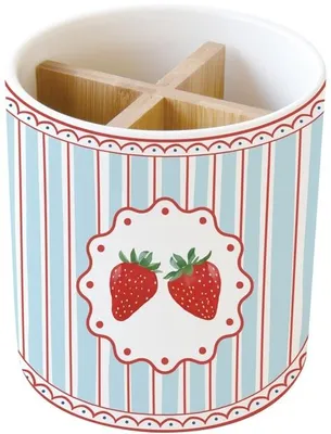 Obrázok produktu pre Porcelánová dóza na príbory Fruit Mania