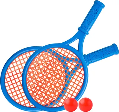 Produktbild von Kinder-Tennisschläger-Set, lustig, mit Bällen für Zuhause, Garten, Strand, Outdoor, Schule, Training, Sport