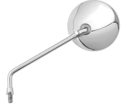 Image de V PARTS Lenkerendenspiegel rechts Universal M10/125 - Chrom (1Stck.)