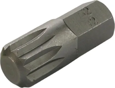 Produktbild von SW-Stahl Schrauberbit 05324L 30mm 12mm 12mm Chrom-Vanadium-Stahl 0,02kg 20g