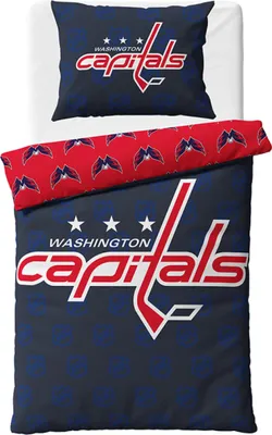Zdjęcie produktu dla Pościel hokejowa NHL Washington Capitals Shields Rozmiar: 140x200 + 70x90 cm