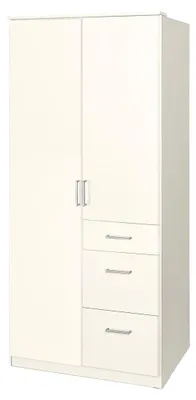 Produktbild von Kleiderschrank Click Schlafzimmerschrank mit Schubladen Ausführung wählbarweiß