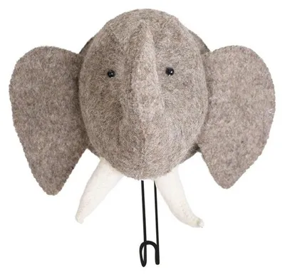 Produktbild von Kidsdepot Wandhaken - Elefant | Tierköpfe