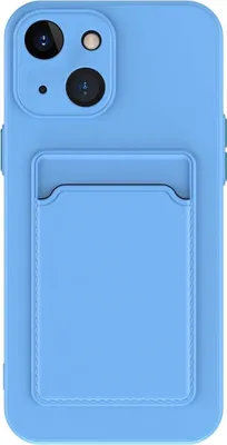 Produktbild von König Design Hülle kompatibel mit Apple iPhone 15 Kunststoff Soft Handyhülle - Handy Case Himmelblau