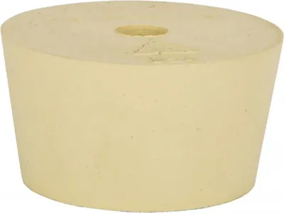 Produktbild von Gummistopfen für Gärungsflasche, PET 12/23L, mit Loch 9 mm