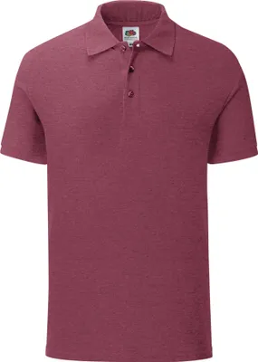 Produktbild von Fruit Of The Loom Herren Poloshirt Iconic RW6516 (M) (Burgunder meliert)
