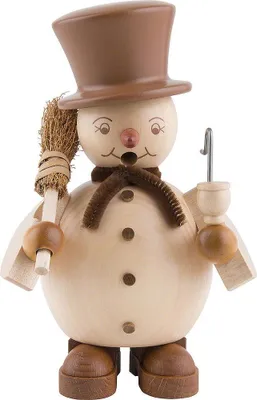 Produktbild von Schneemann (14cm) Räuchermann von Müller Kleinkunst