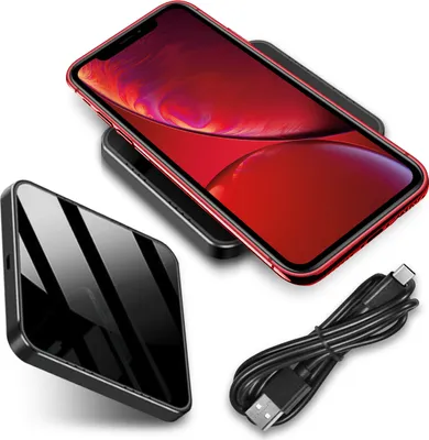 Produktbild von Qi Induktives 15W Schnellladegerät für Apple iPhone SE 2022 2020 Wireless Laden