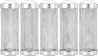 Produktbild von Taicols 5 Stück 12 mm Innendurchmesser Filter für Aquarium, aus Edelstahl, Netzk
