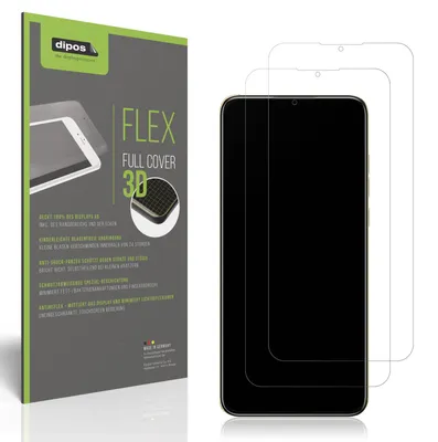 Produktbild von 2x Full Cover Schutzfolie matt für Oukitel C57s Panzerfolie Anti-Shock