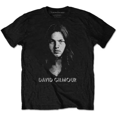 Immagine prodotto di David Gilmour - Maglietta Halftone Face Uomo X-Large - nero