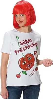 Produktbild von Rubies 13314 T-Shirt süßes Früchtchen * Gr. 36 - 44 * Shirt - Größe 42
