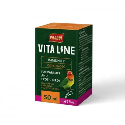 Produktbild von Vitapol Vitaline Immunstärkung Für Papageien & Exotische Vögel 50 Ml