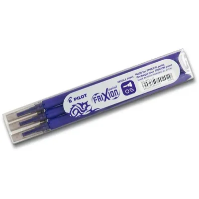 Produktbild von Tintenroller Nachfüllmine Frixion Point 0,3mm VE=3 Stück  violett.