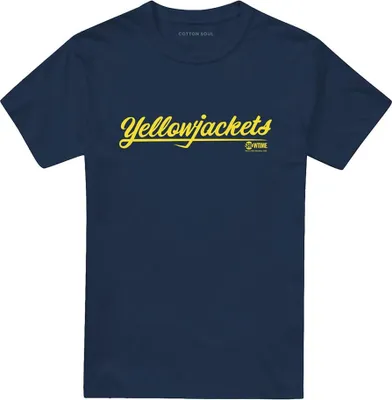 Productafbeelding van Yellowjackets - T-shirt voor heren/dames, uni model, TV21818 (maat M) (marineblauw)