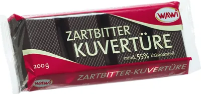 Obrázok produktu pre Wawi couverture horká čokoláda 200g