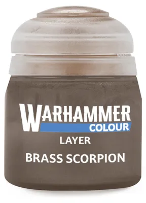 Produktbild von Warhammer Colour Layer Brass Scorpion 12ml