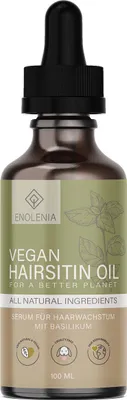 Produktbild von Enolenia® | Hairsitin | Haarwachstum Serum - Haarwuchsmittel bei dünnem & brüchigem Haar – Haaröl mit Basilikum & Rizinus – für Männer & Frauen