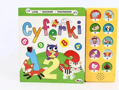 Produktbild von Liczę Słucham Powtarzam Cyferki 58.11.1. 12535