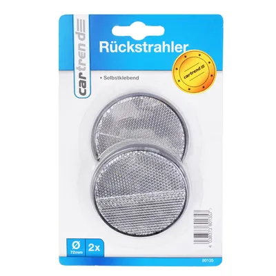 Produktbild von 2x Reflektor okrúhly samolepiaci biely