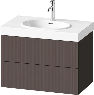 Image de Meuble sous-lavabo Balcoon Duravit, suspendu, 2 tiroirs, 784x509x471mm, BA47230JGIG0000
