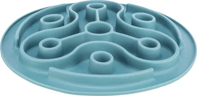 Produktbild von TRIXIE Slow Feeding Futtermatte - blau - ø 28 cm