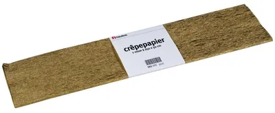 Image de Arts & Crafts Heutink Papier crêpon Spécial, 50 x 250 cm, or