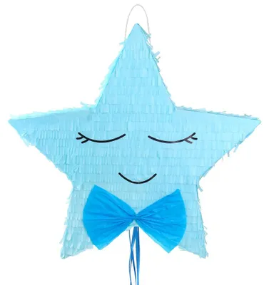 Produktbild von Piñata Stern blau