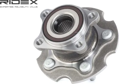 Produktbild von RIDEX Radlagersatz Hinten Links Rechts für TOYOTA AURIS (NRE15, ZZE15, ADE15, ZRE15, NDE15) 76mm 654W0568
