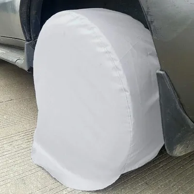 Image de Ensemble de 4 housses imperméables pour vélos, adaptées aux voitures