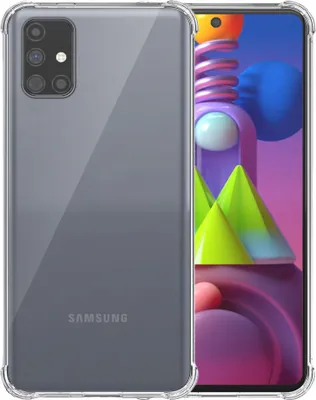 Image de Smartphonica étui de téléphone adapté à Samsung
Galaxy M51 Transparent Shockproof - Coque arrière TPU SIlicone Shockproof
Etui avec Bumper Transparent