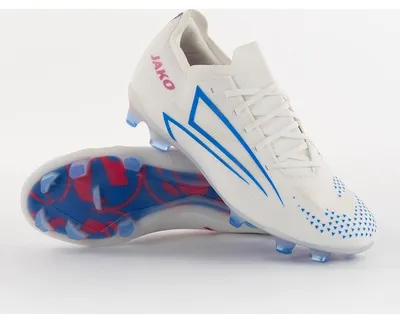 Image de Jako Rs89 Elite Chaussures De Foot Fg - Blanc / Rouge / Bleu | Taille: 44,5
